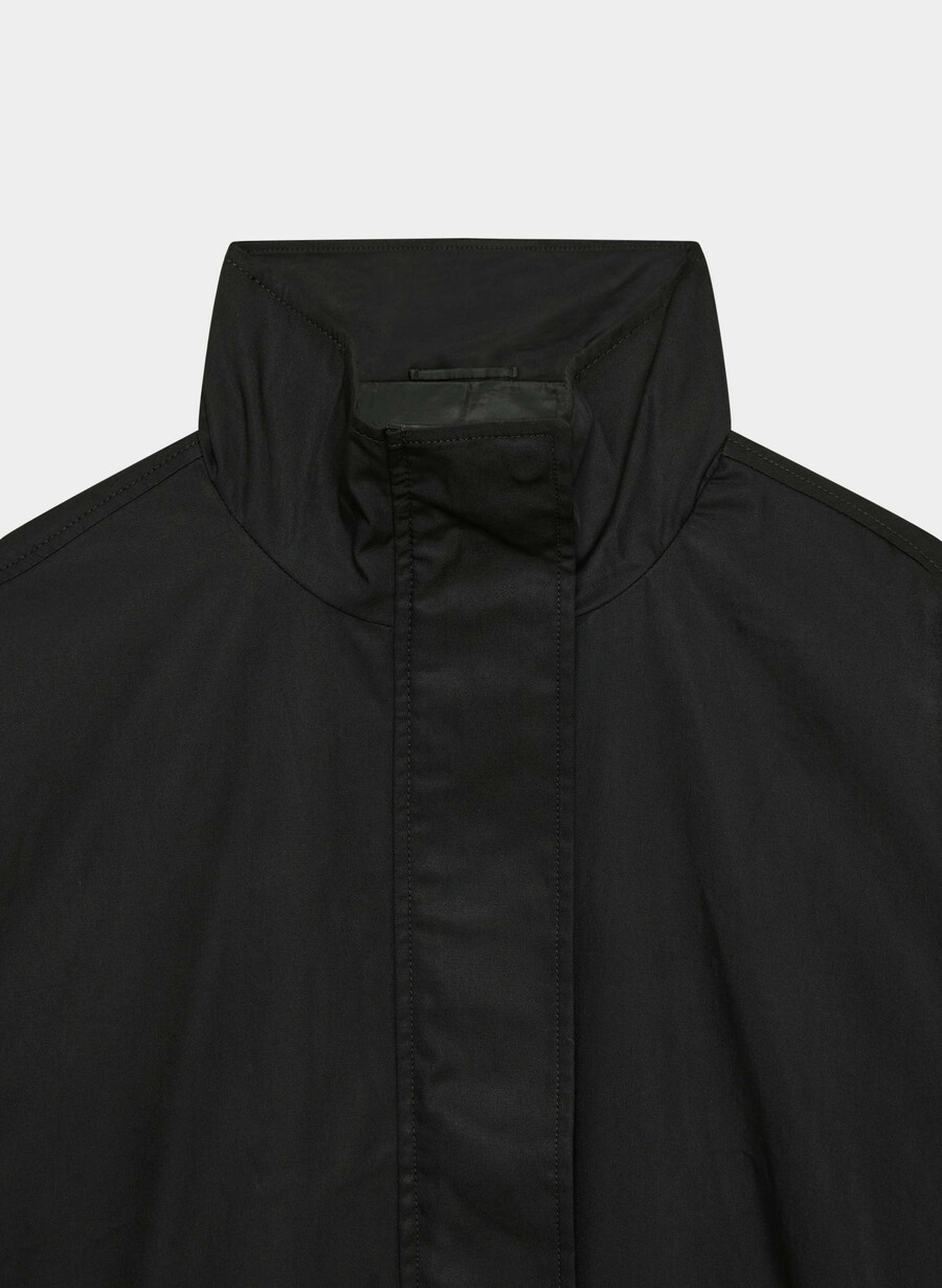 geneva-jackan - city twill svart