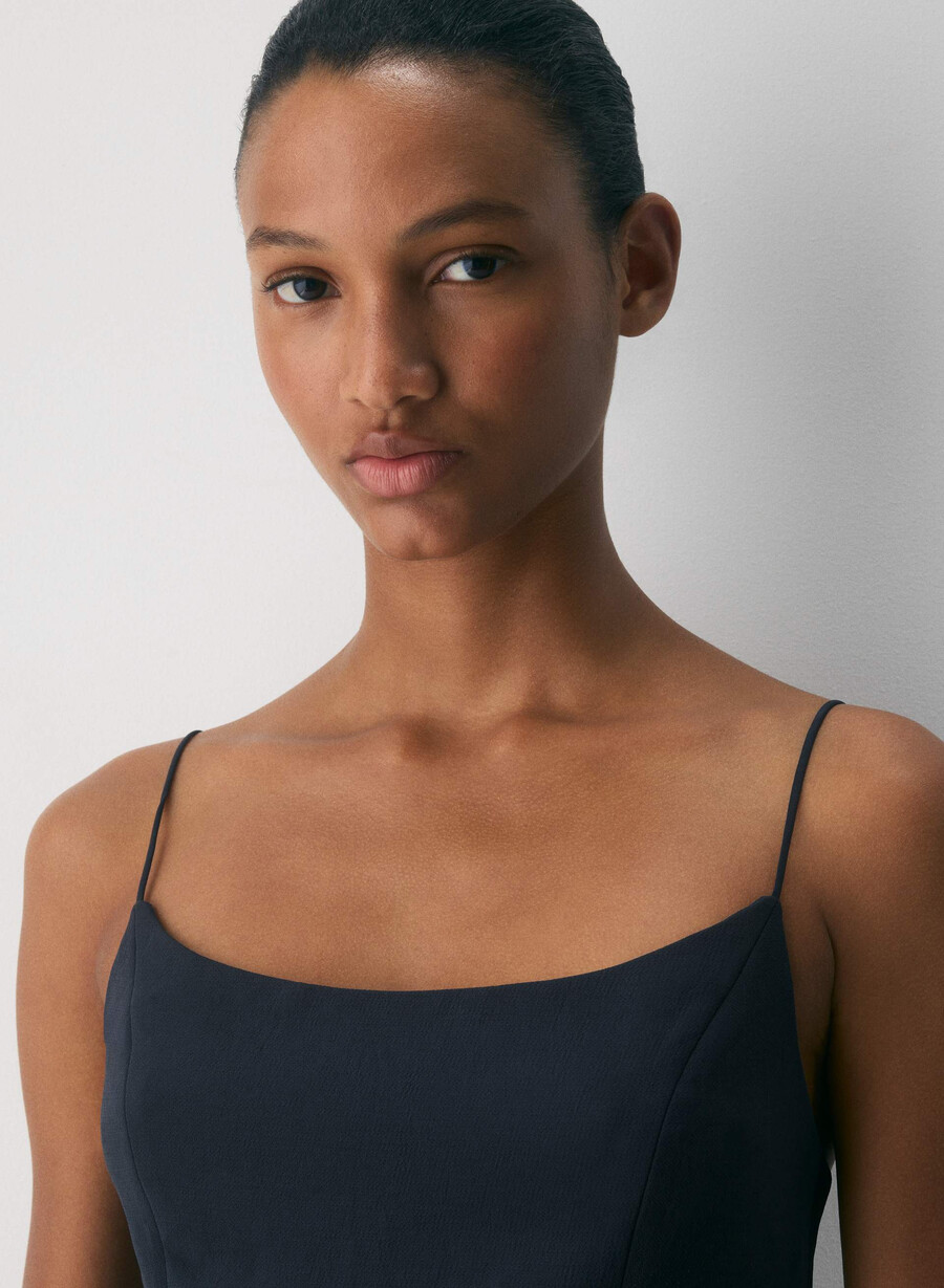 altar bustier - crepette dark night marin
