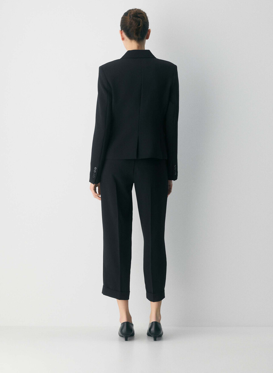 spire pant - crepette svart