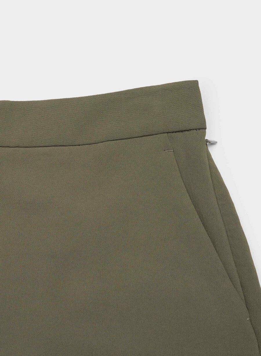 podium pant - crepette dark olive