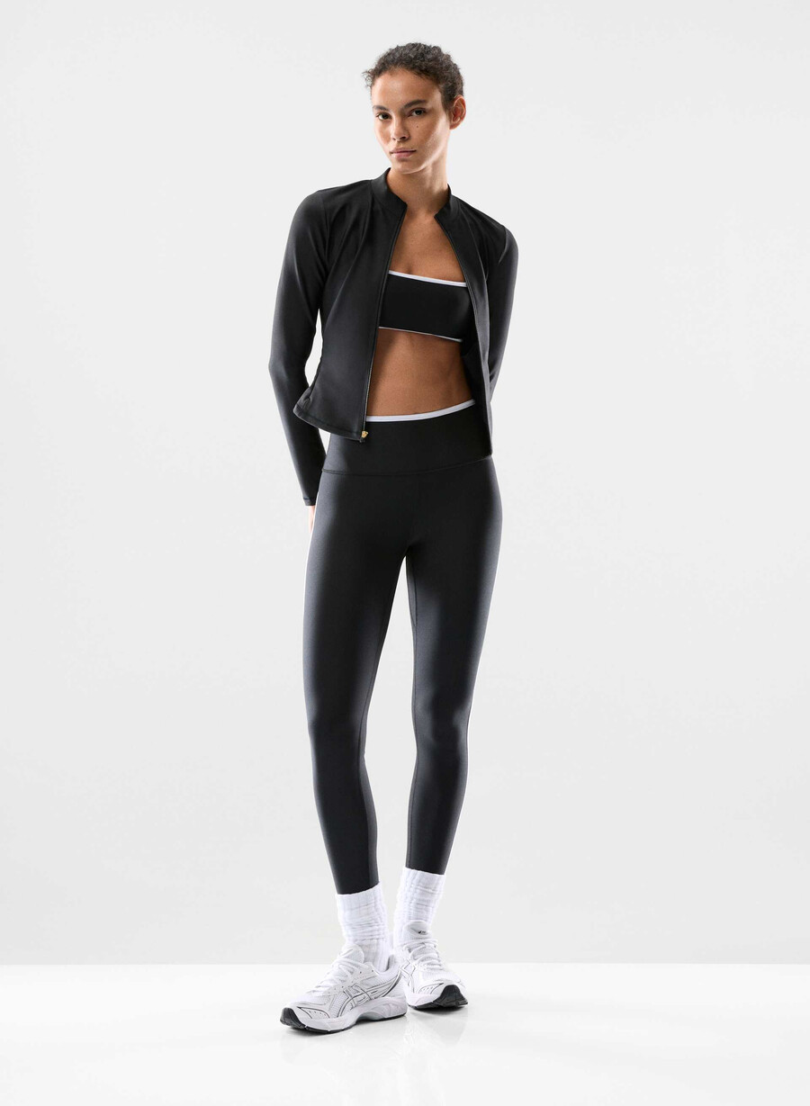 glotone showup högmidja 66 cm leggings svartljusvit