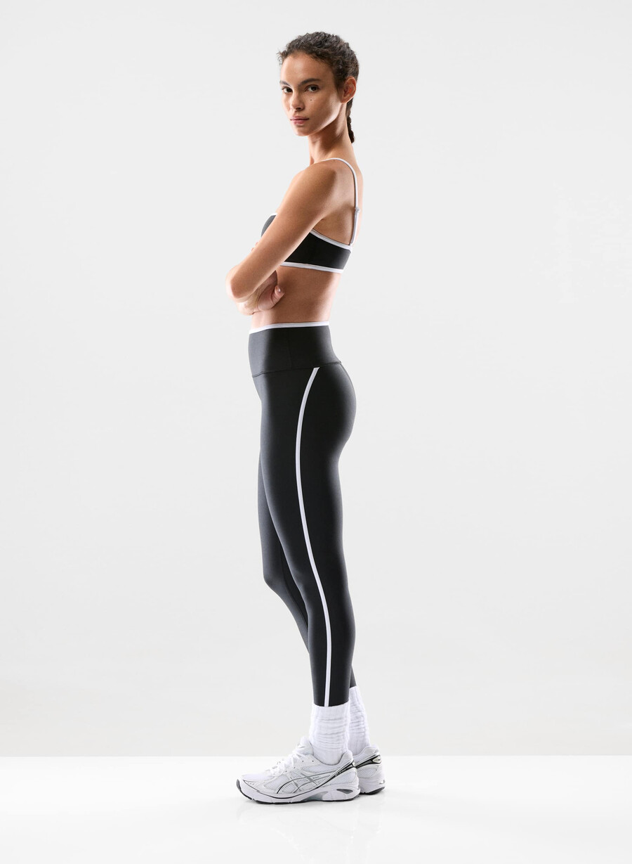 glotone showup högmidja 66 cm leggings svartljusvit