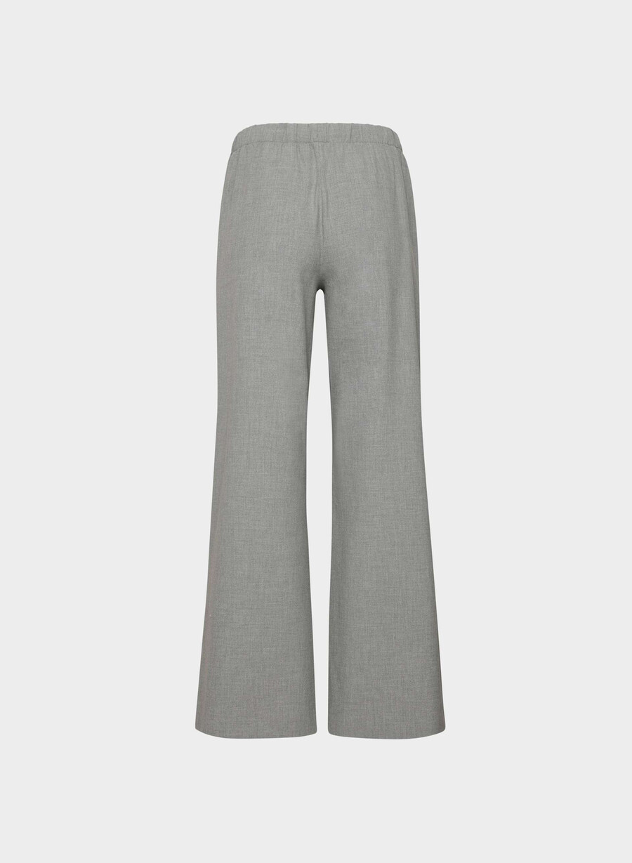 the lodge pant - reessential ljus ljuvlig mÖrkgrÅ