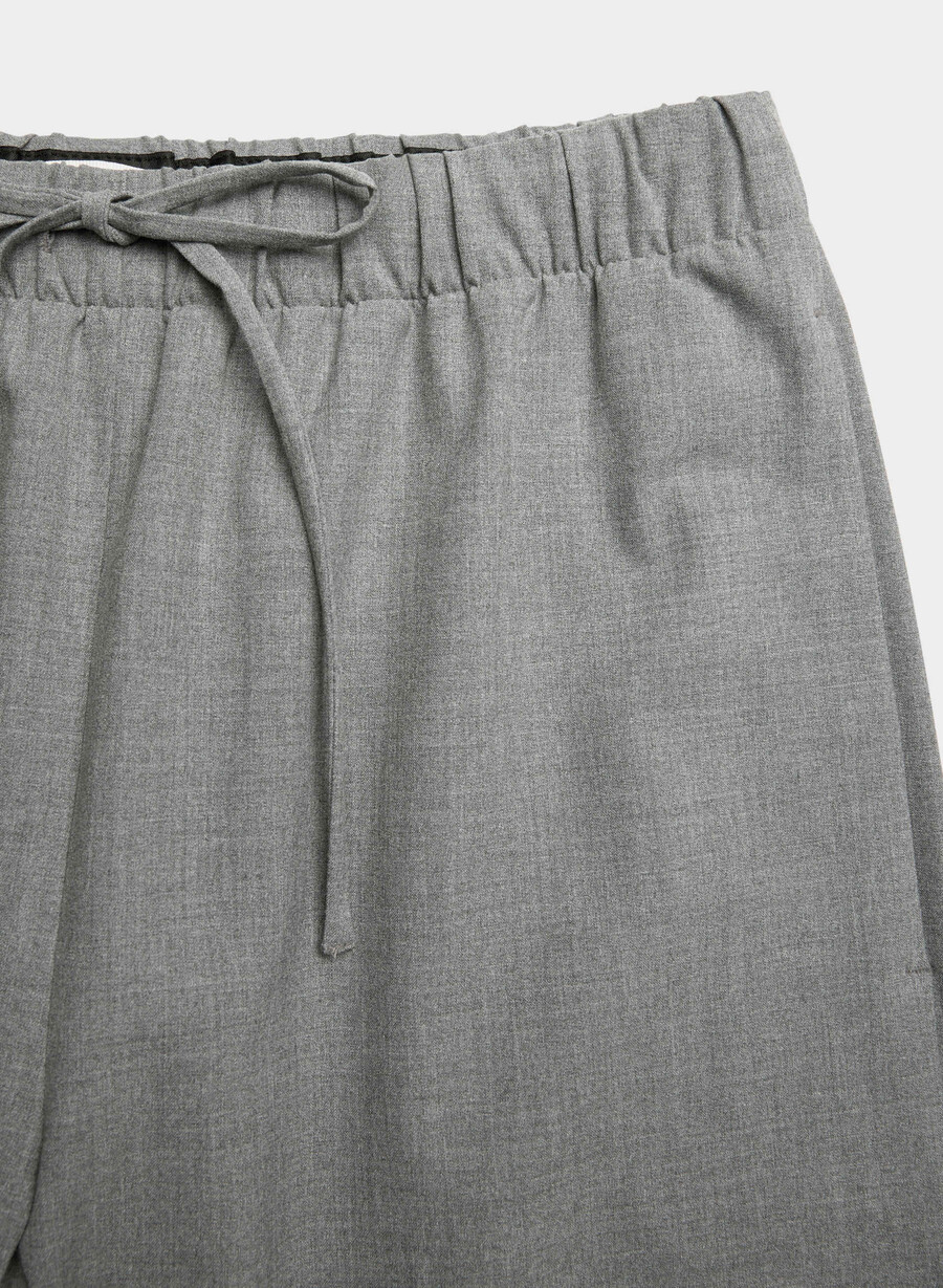 the lodge pant - reessential ljus ljuvlig mÖrkgrÅ