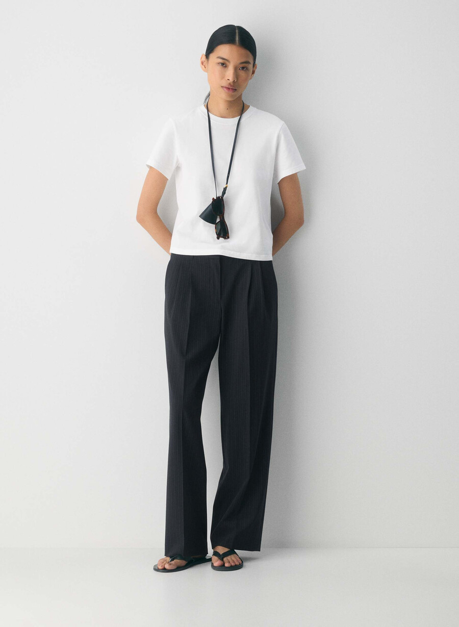 the effortless pant lo-rise - reessential light ls st dk nt nvymt pr