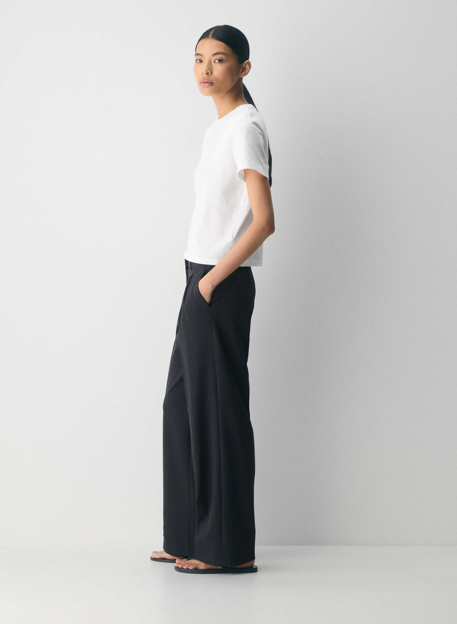 the effortless pant lo-rise - reessential light ls st dk nt nvymt pr
