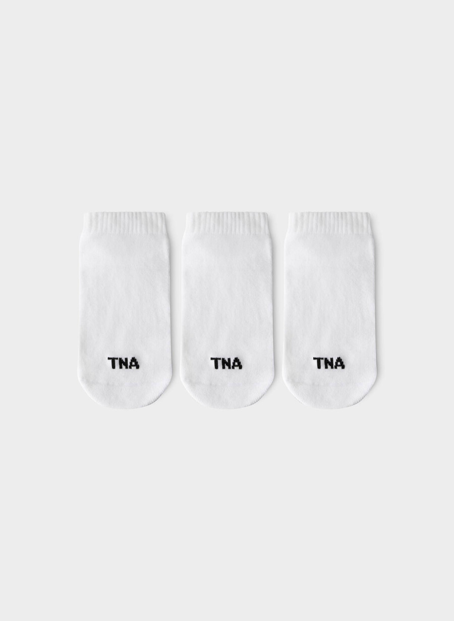 bästa någonsin no-show strumpor 3-pack vita