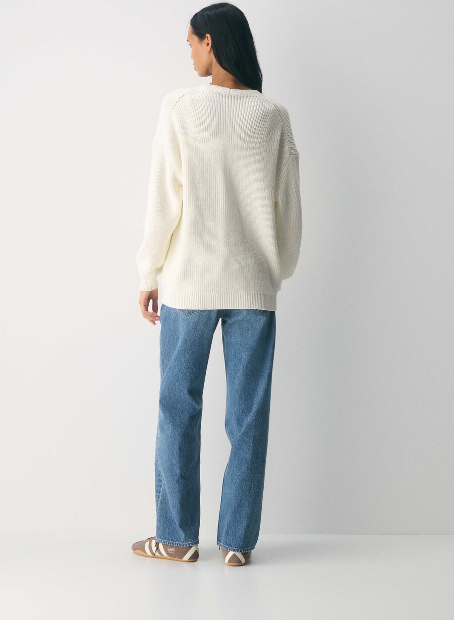 qualifier cardigan ljus bjÖrk