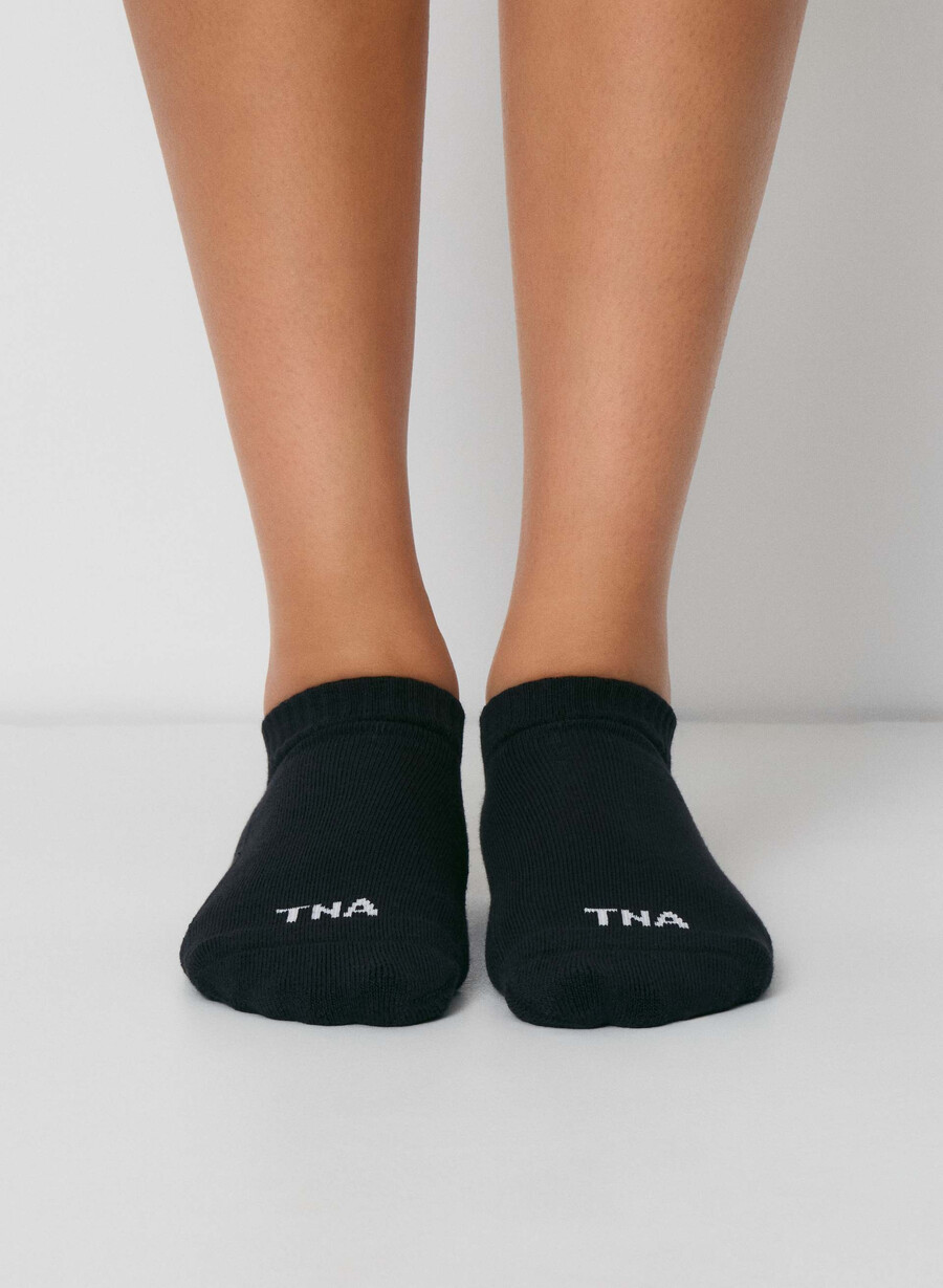 bästa någonsin no-show strumpor 5-pack vita