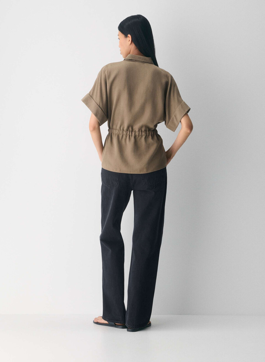garner skjorta folio brun