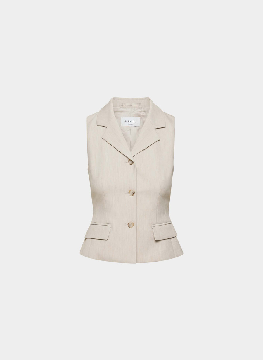 monteringsväst - reessential heather matte pearl