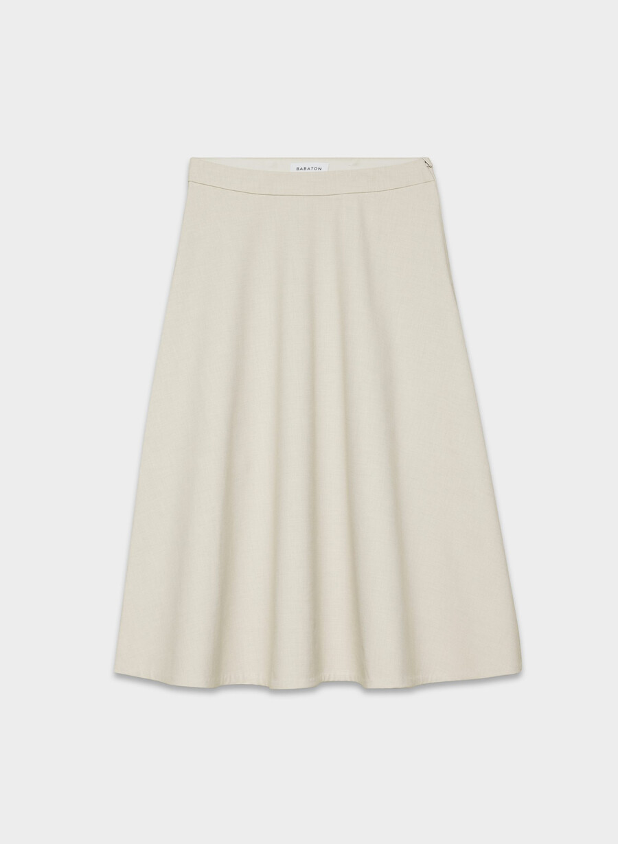 beacon kjol - reessential light heather matte pearl