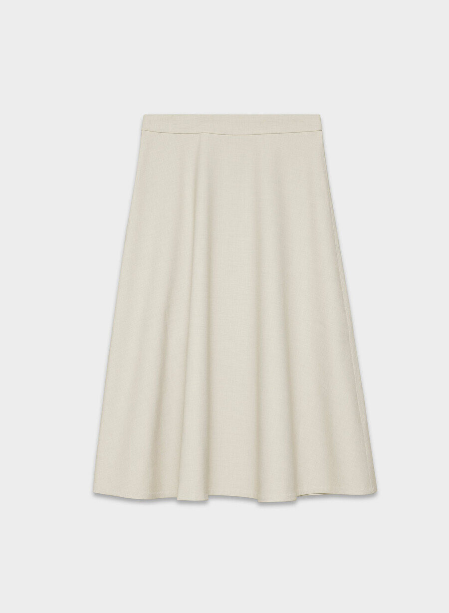 beacon kjol - reessential light heather matte pearl