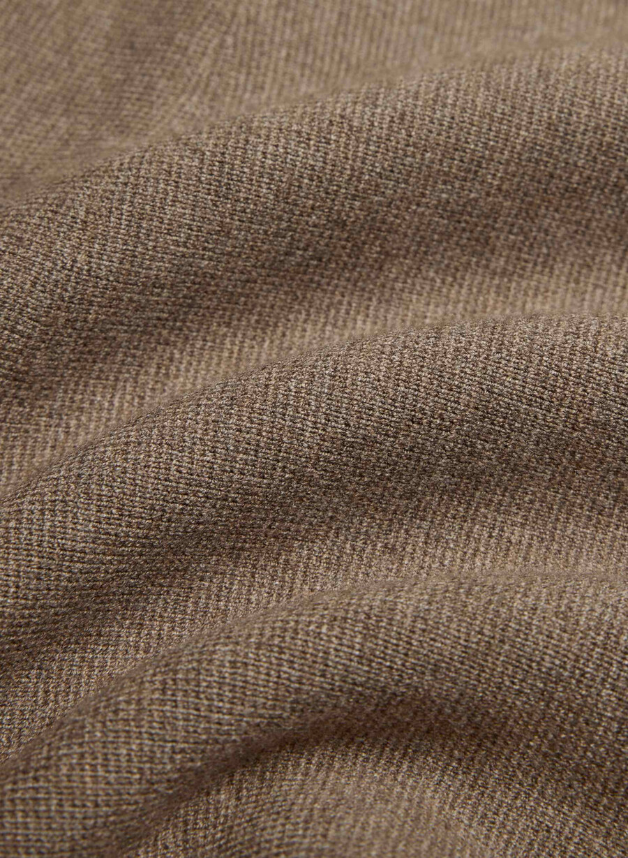 adresskjol - wonder yarn heather folio brun