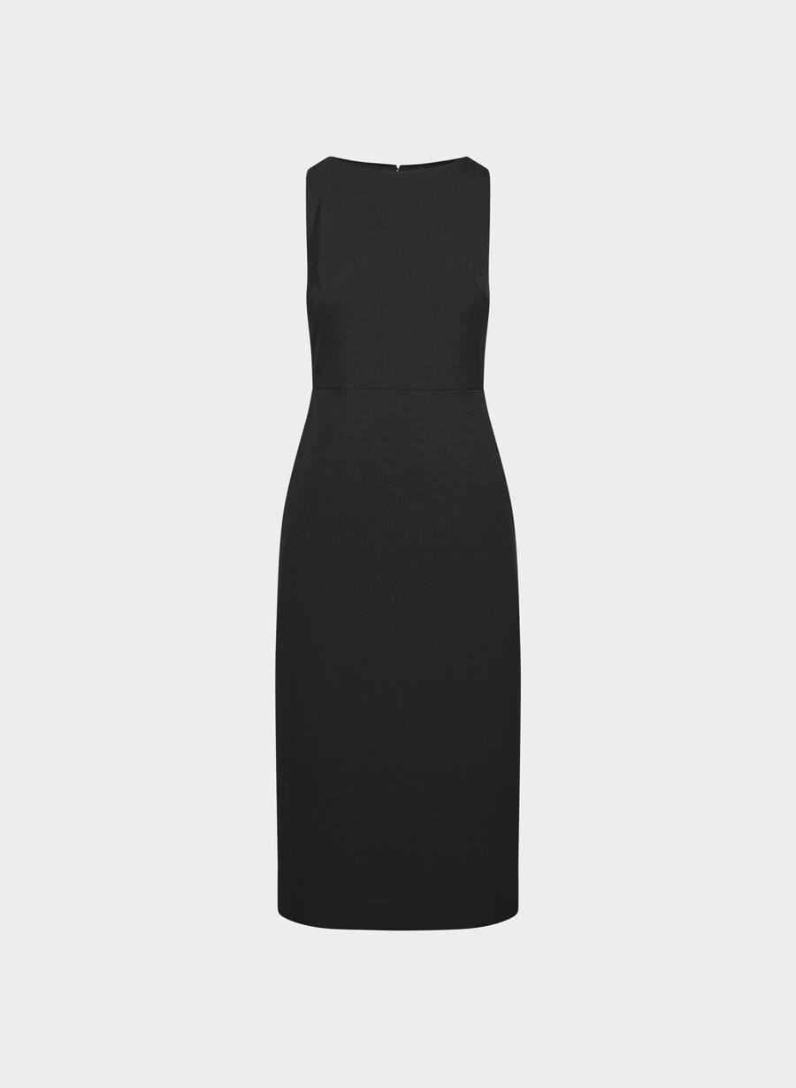 bond maxiklänning svart