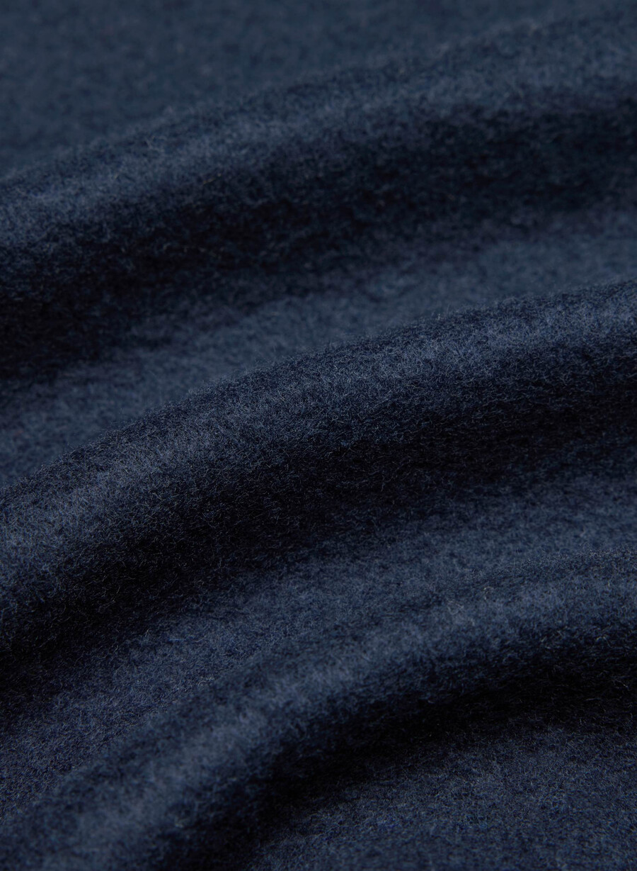 mysig fleece mega raglan dragkedja med huva admiral