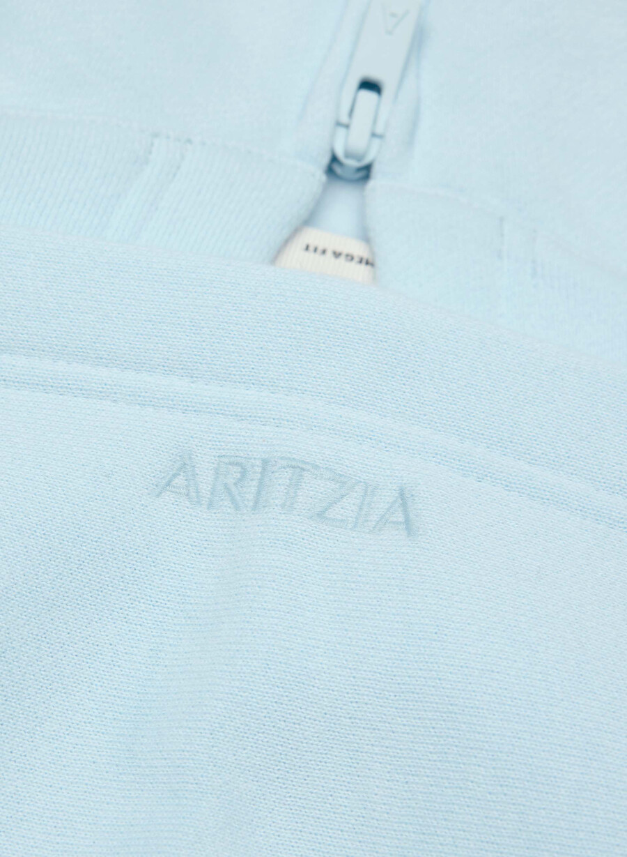 mysig fleece mega raglan dragkedja med huva villa blÅ