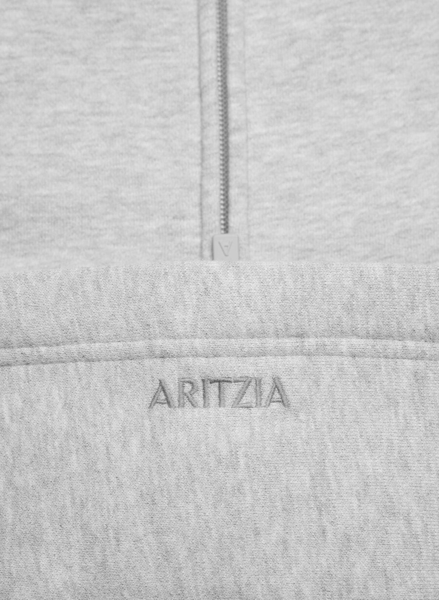 mysig fleece mega raglan dragkedja med huva ljuvig krom