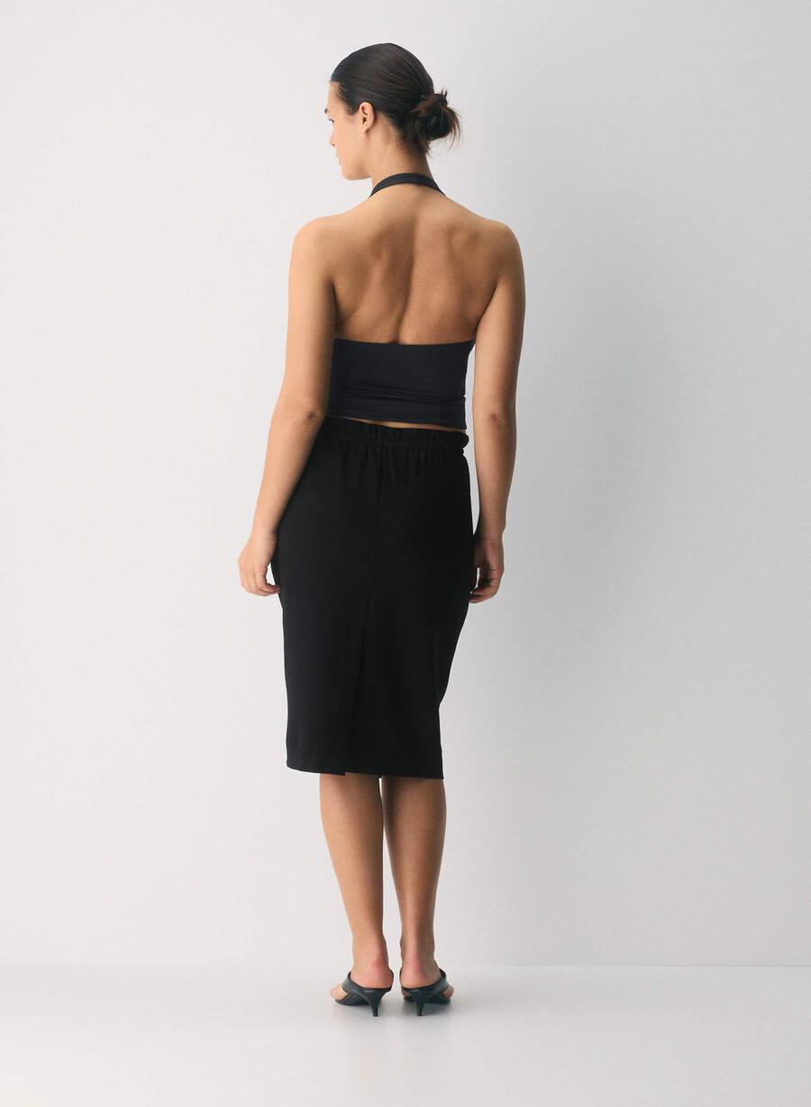 original contour transfix halter top svart