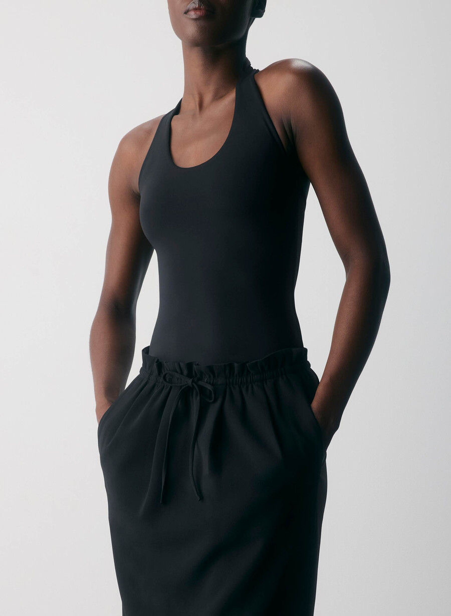 original contour transfix halter top svart