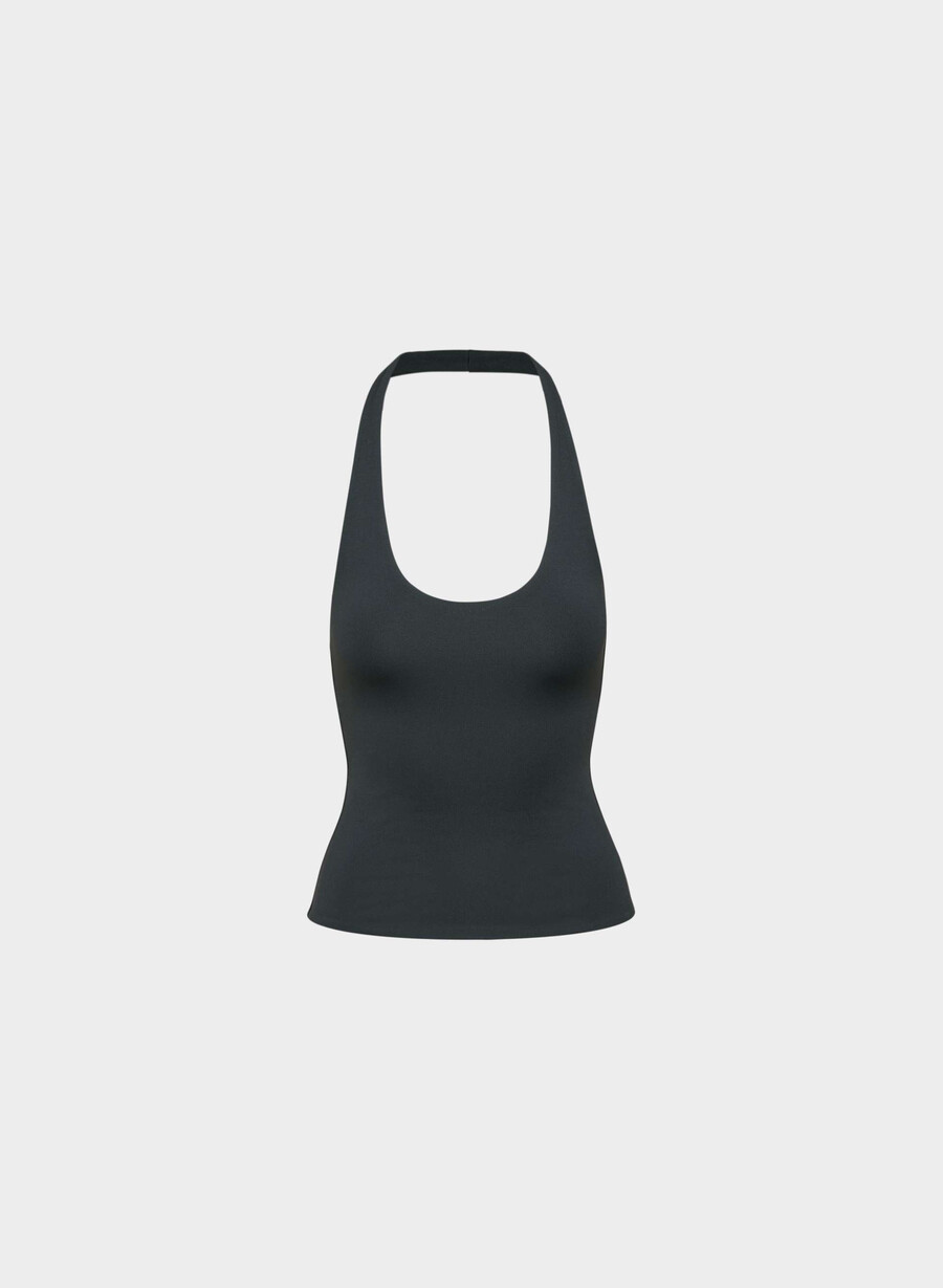 original contour transfix halter top svart
