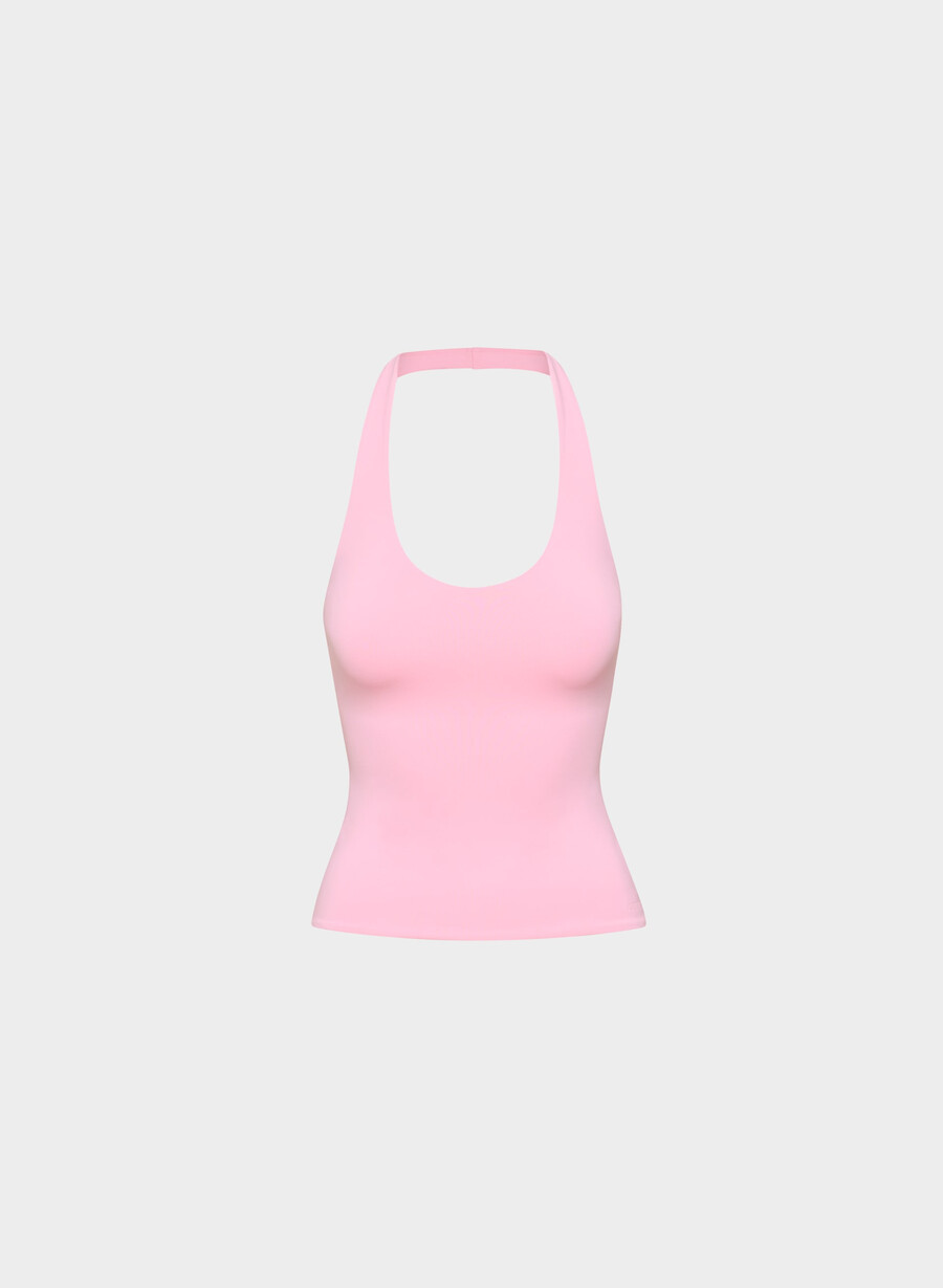 original contour transfix halter top jellybean rosa