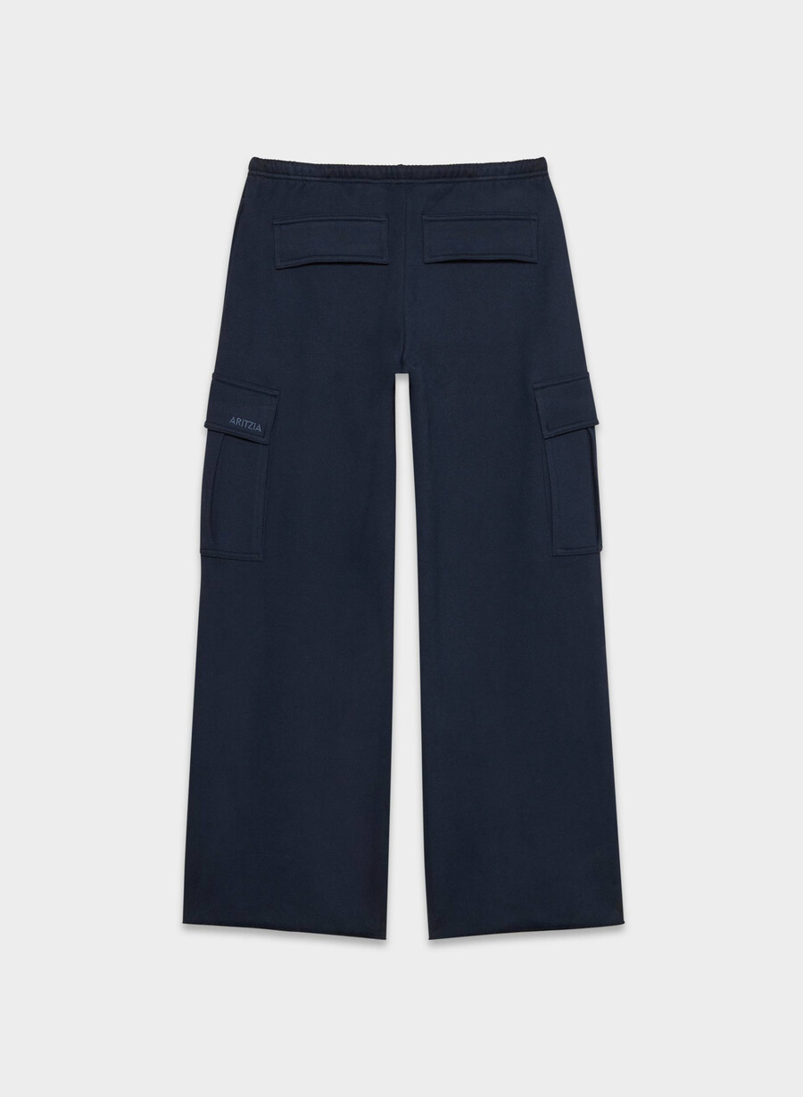 mysig fleece mega cargo flutter sweatpants admiral