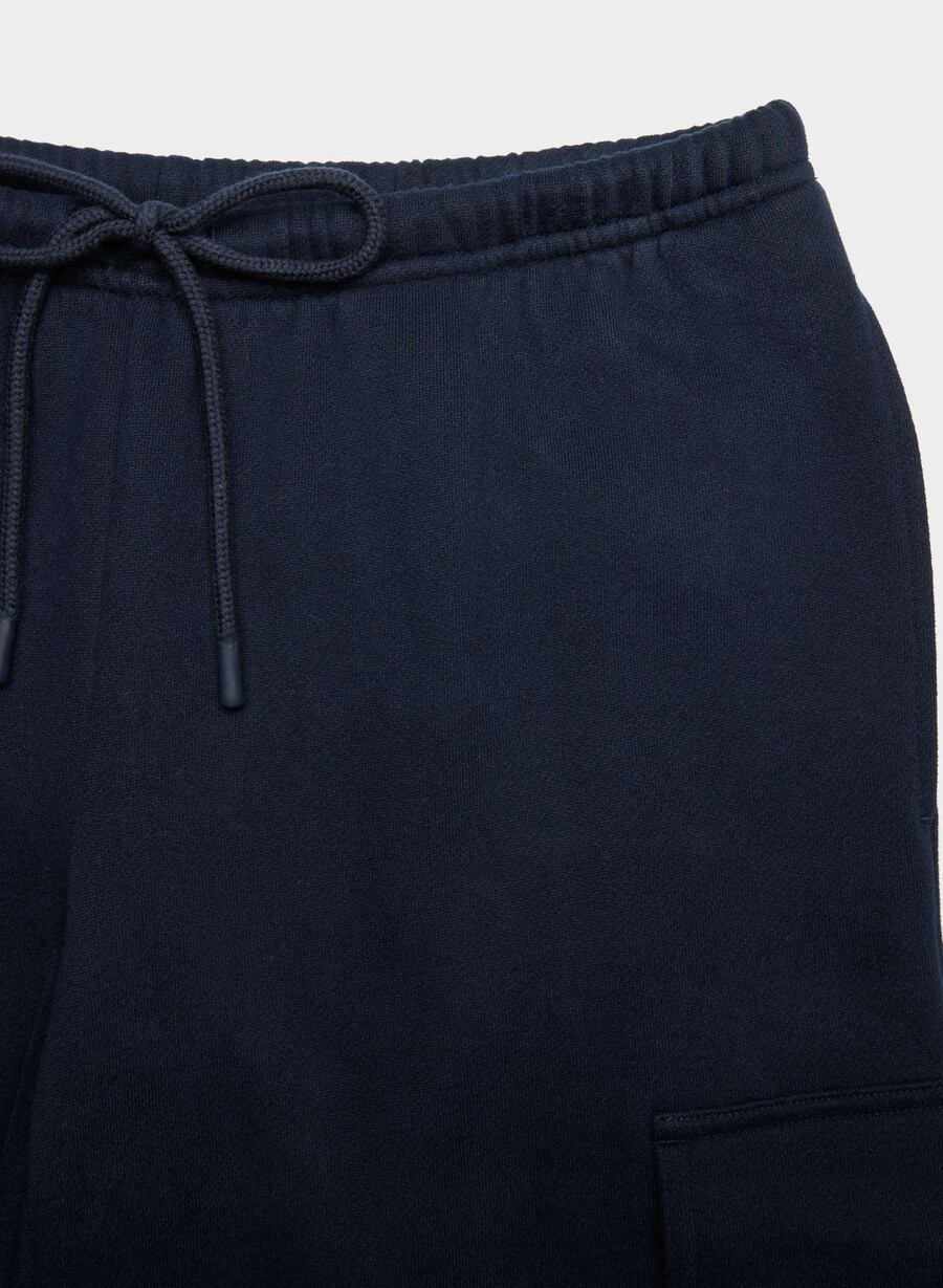 mysig fleece mega cargo flutter sweatpants admiral