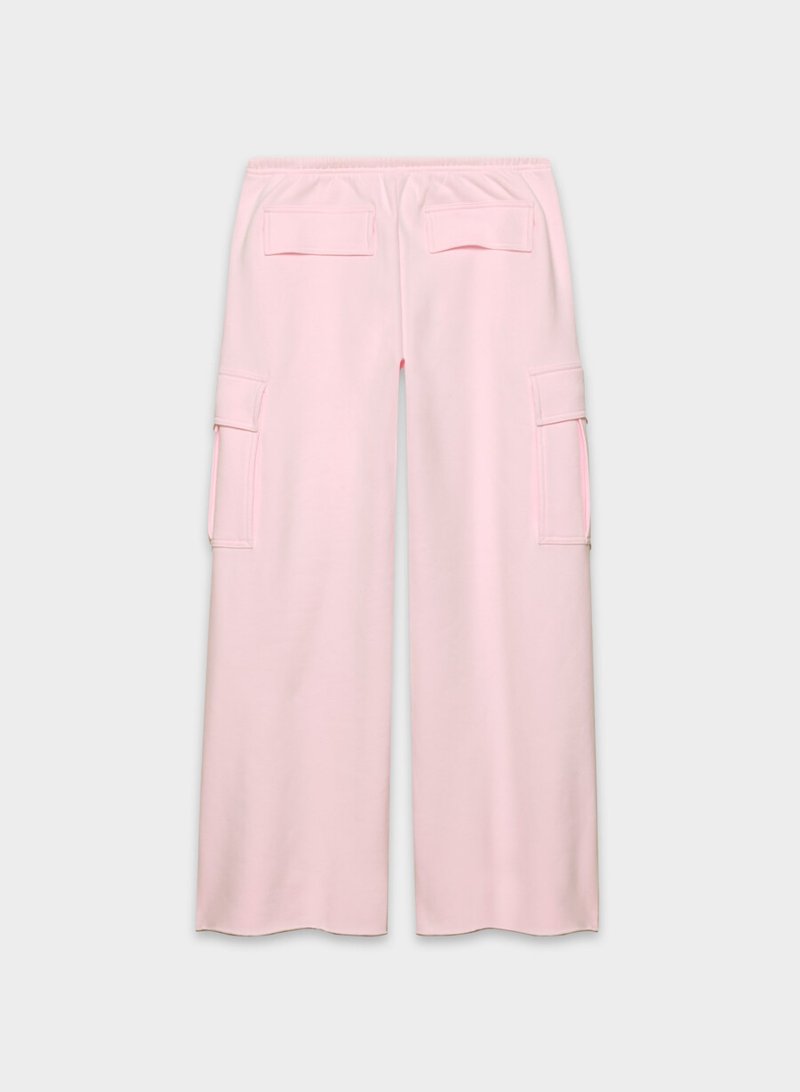 mysig fleece mega cargo flutter sweatpants villa rosa