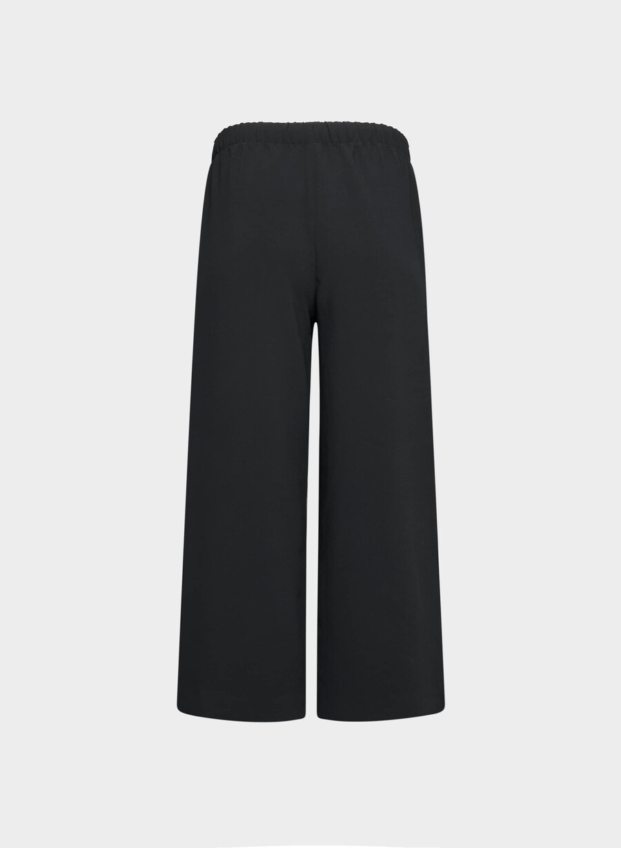 the lodge pant cropped - crepette svart