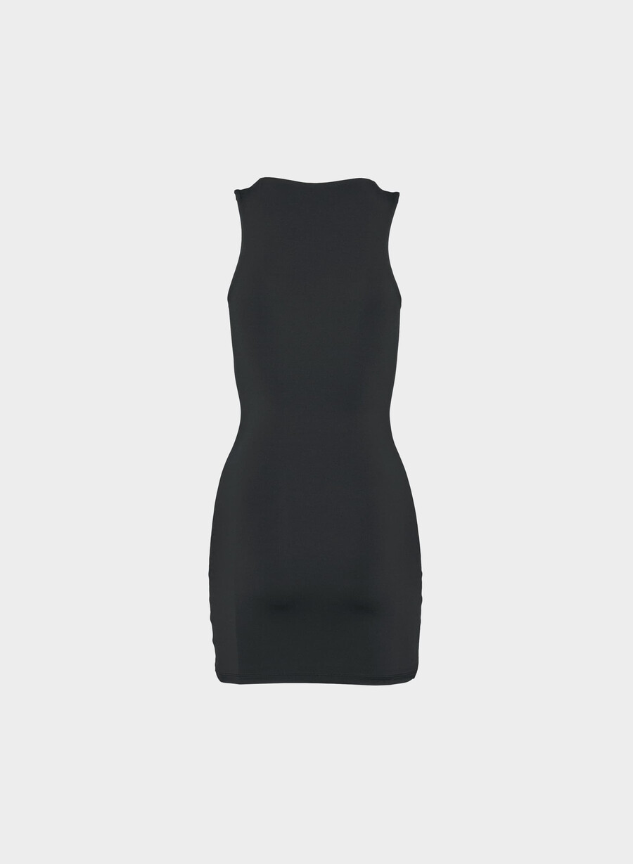 original contour hearten klänning svart