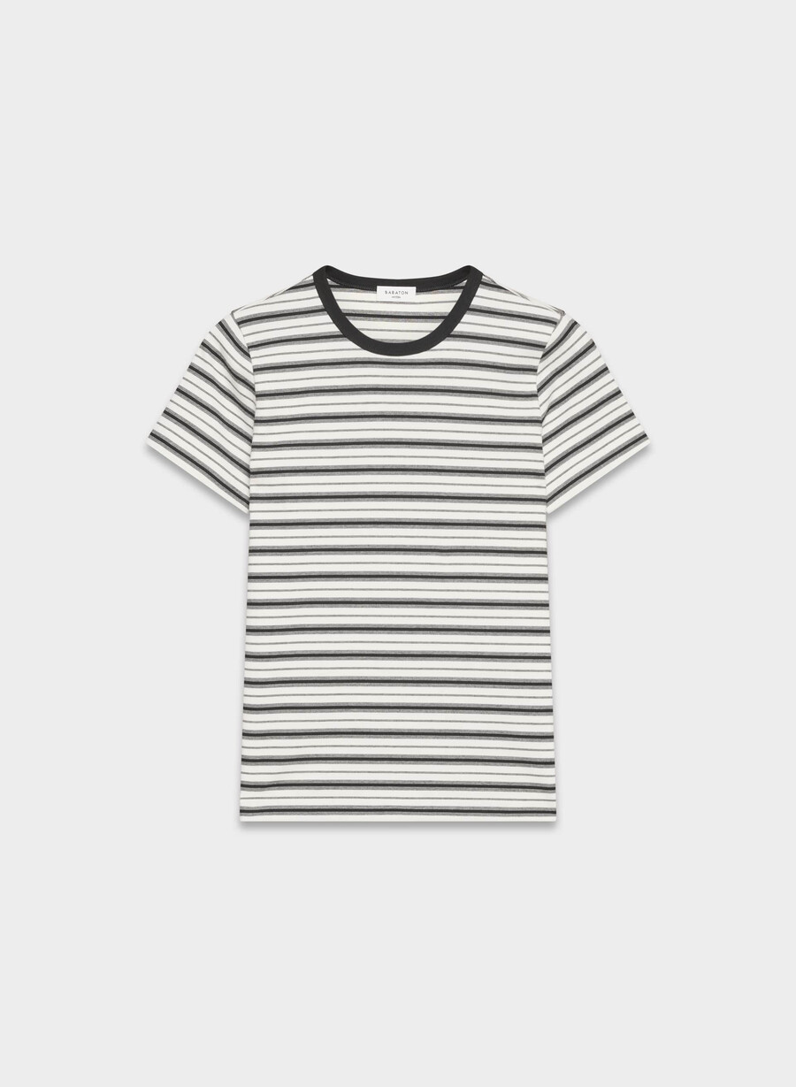 interlock bomull wirth t-shirt ljusbjÖrksvart
