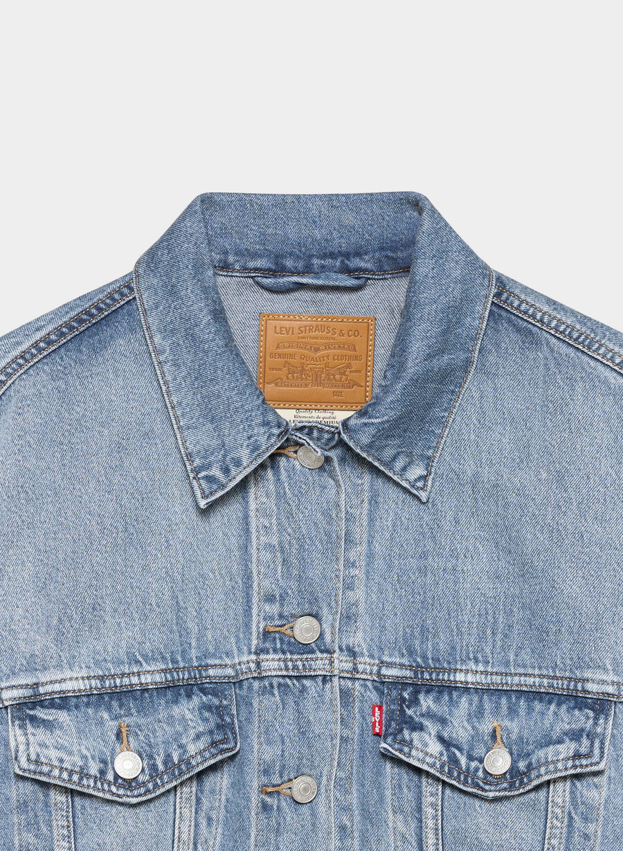 levis 90-tals truckerjacka mjuk som smör i mitten