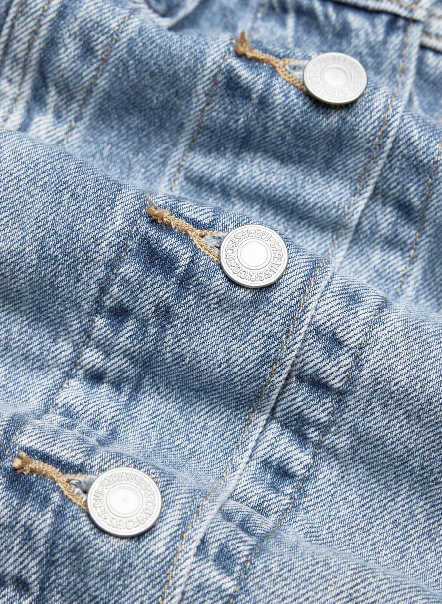 levis 90-tals truckerjacka mjuk som smör i mitten