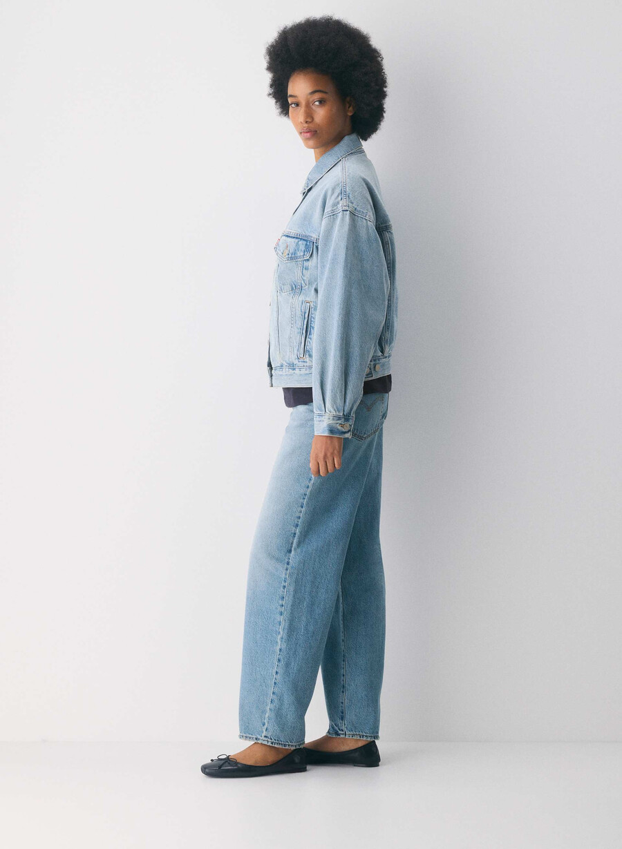 levis 90-tals truckerjacka mjuk som smör i mitten