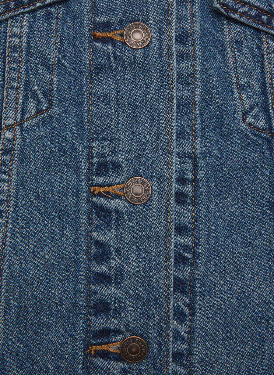 levis 90-tals truckerjacka mÖrk indigo