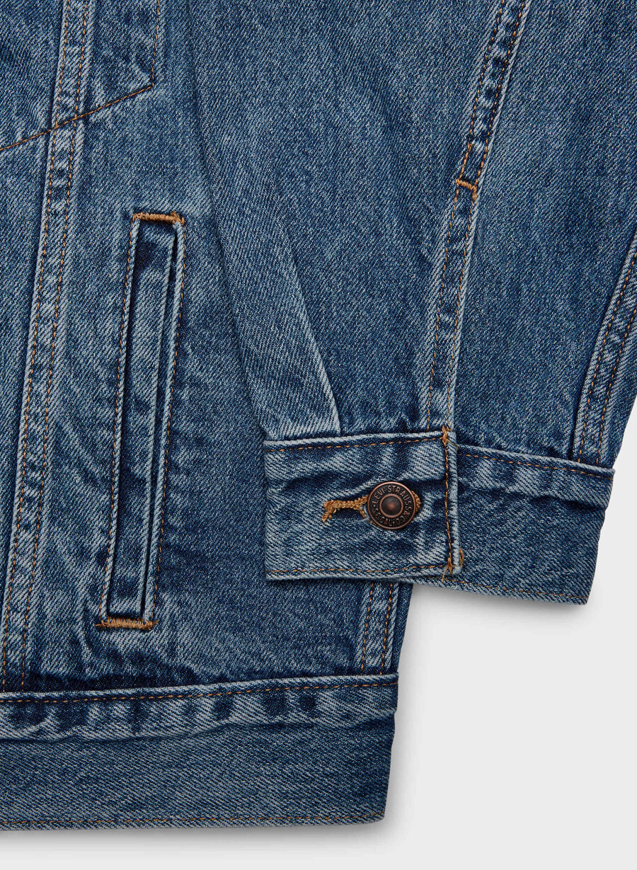 levis 90-tals truckerjacka mÖrk indigo