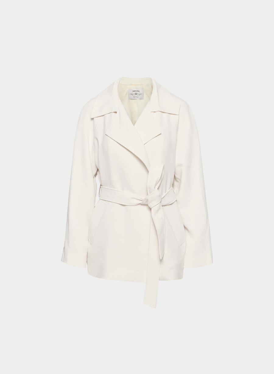 the splendor mid trench coat ljus bjÖrk