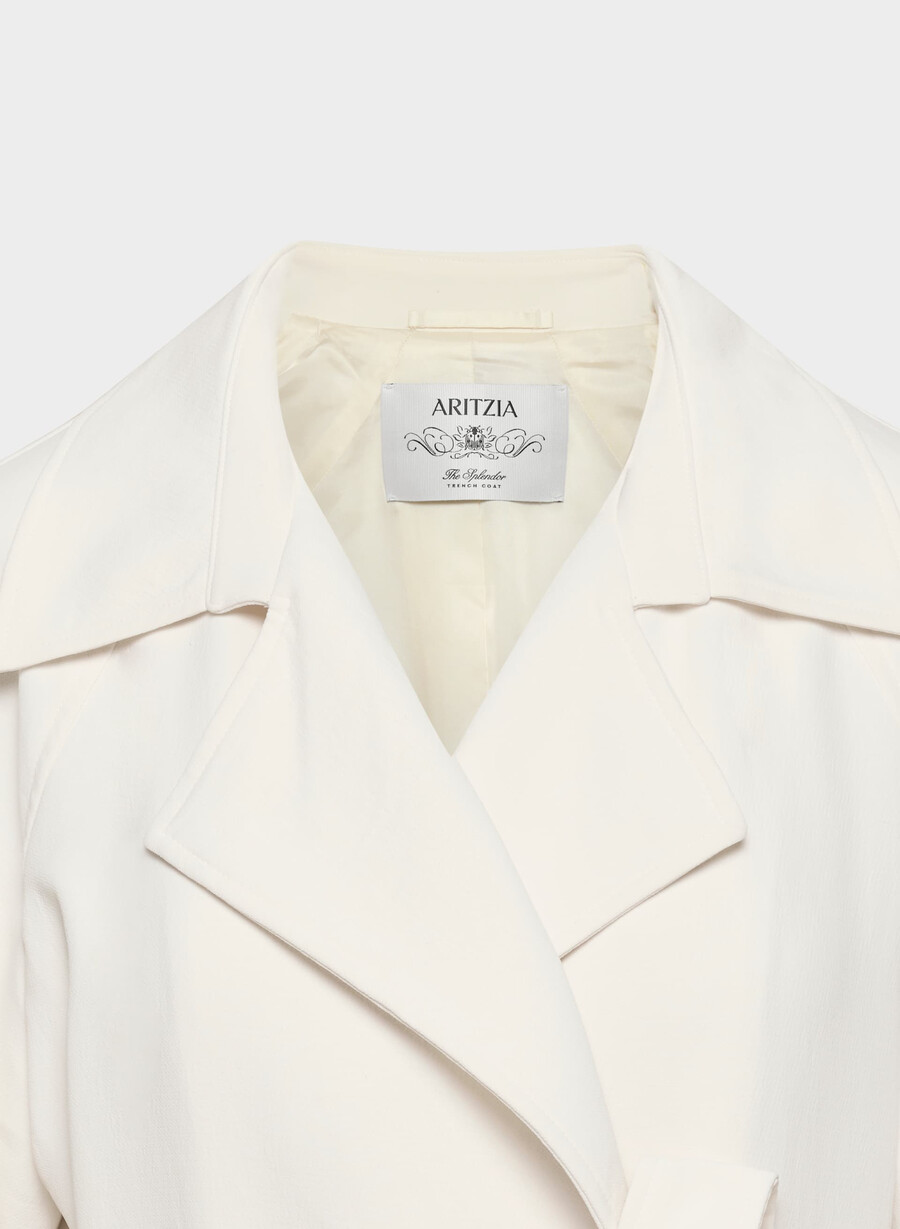 the splendor mid trench coat ljus bjÖrk