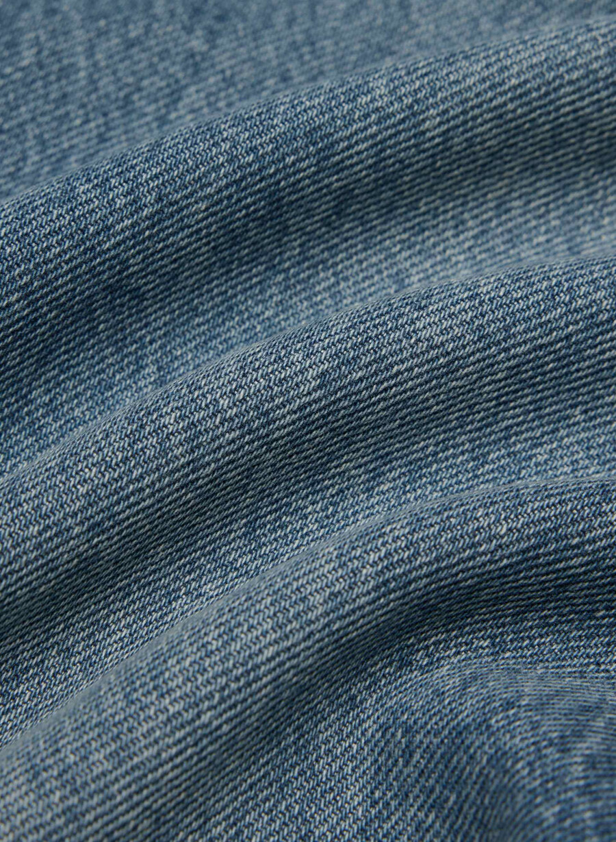 denim forum cleo relaxed high-made wide jeans vintage mörkblå