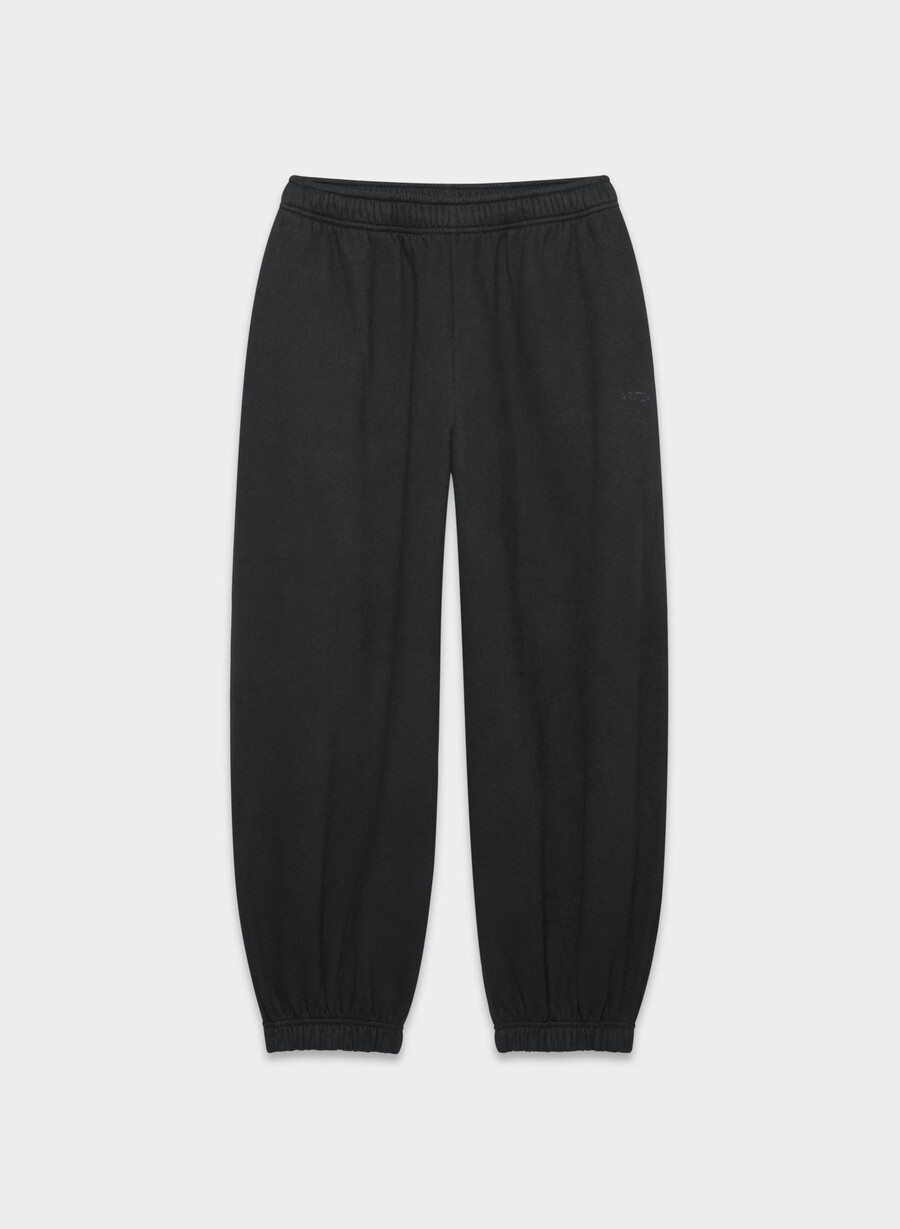 mysig fleece mega balloon jogger svart