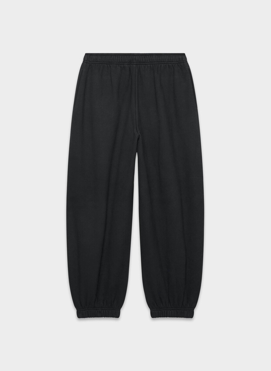 mysig fleece mega balloon jogger svart