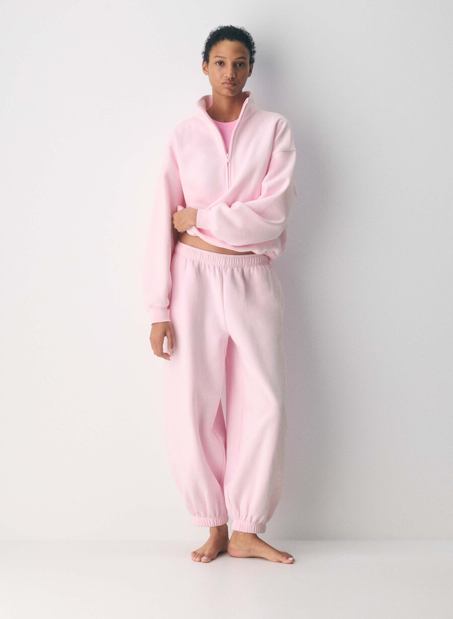 mysig fleece mega balloon jogger villa rosa
