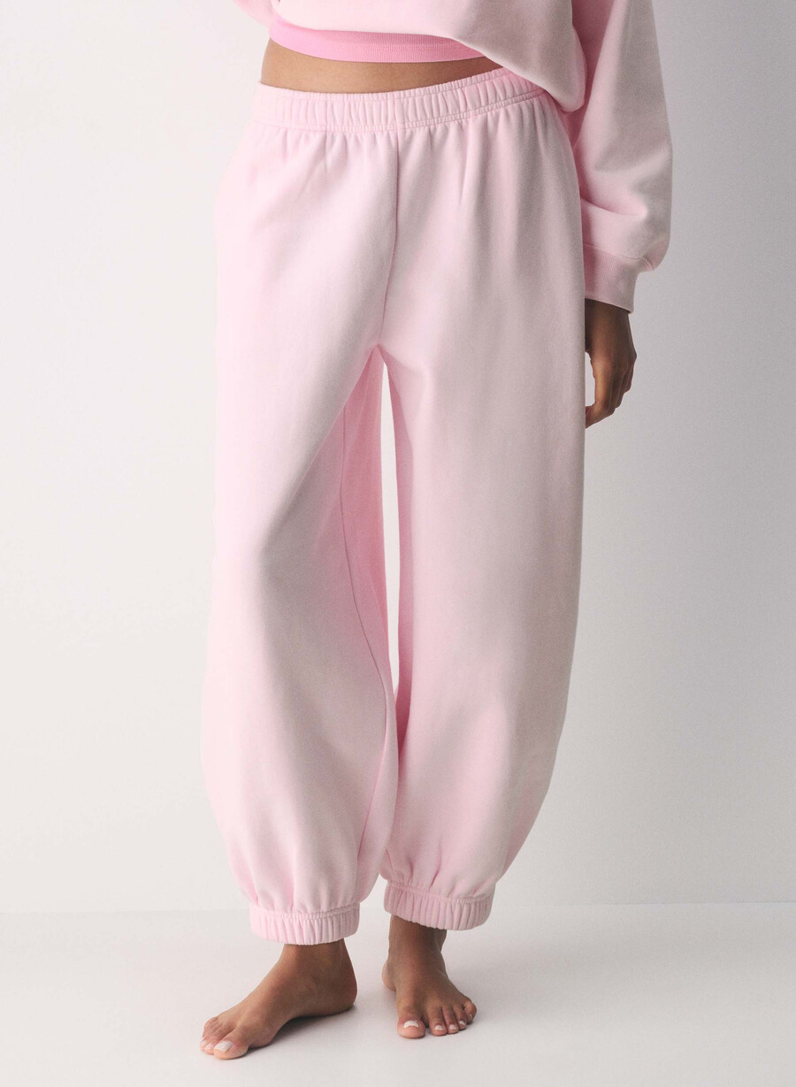 mysig fleece mega balloon jogger villa rosa