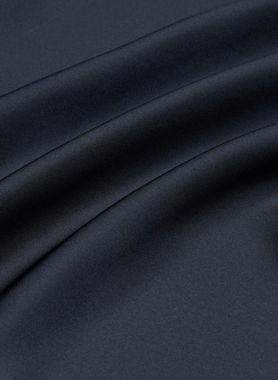 audience satin mini halter dress admiral