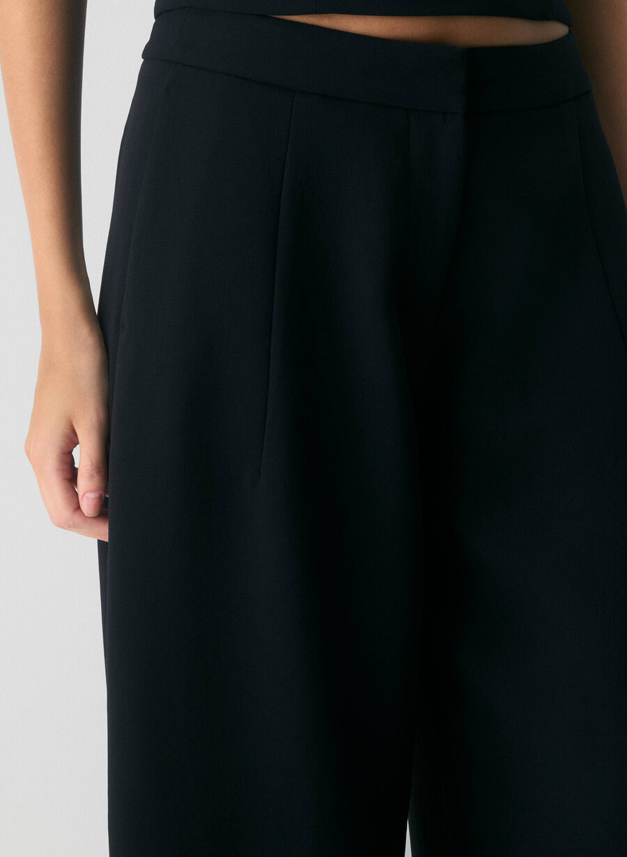 helix barrel pant - crepette svart