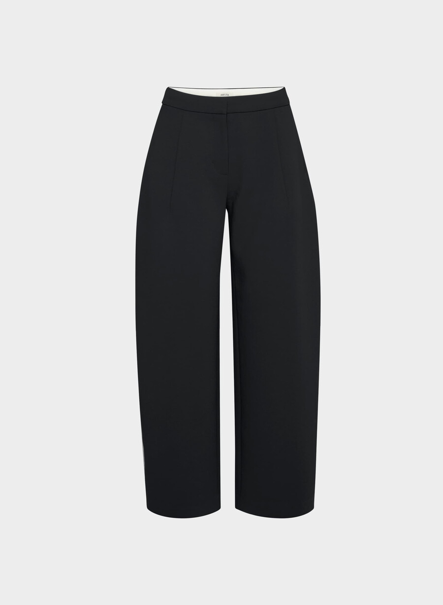 helix barrel pant - crepette svart