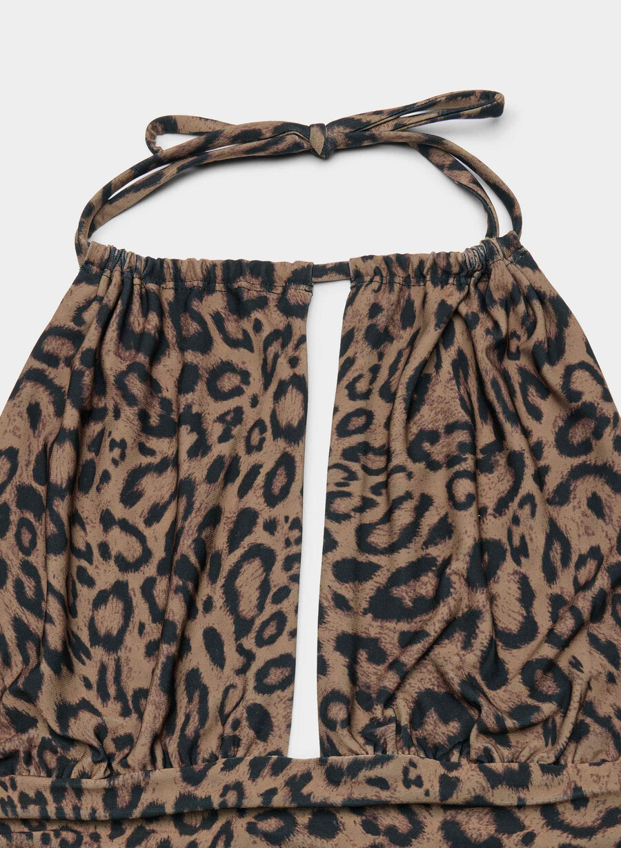 smooth matter odeum halter top cocoa sandmulti
