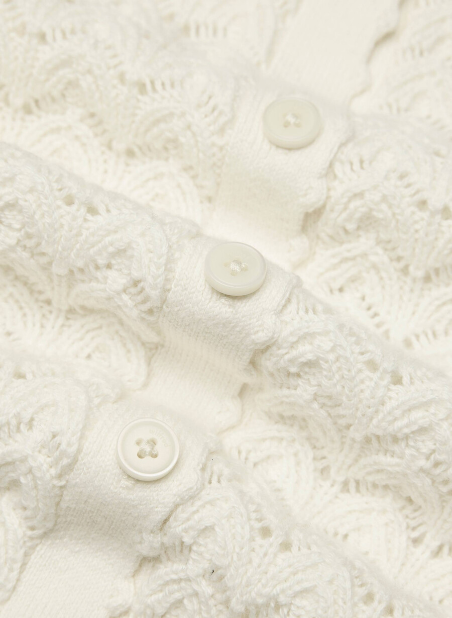 cotton charm prelusion cardigan ljus bjÖrk