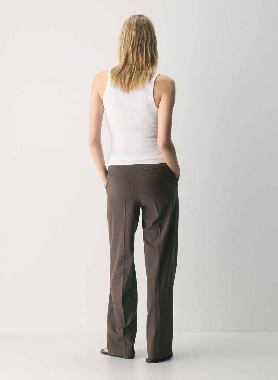 the effortless pant ull ljungröd mocha brun